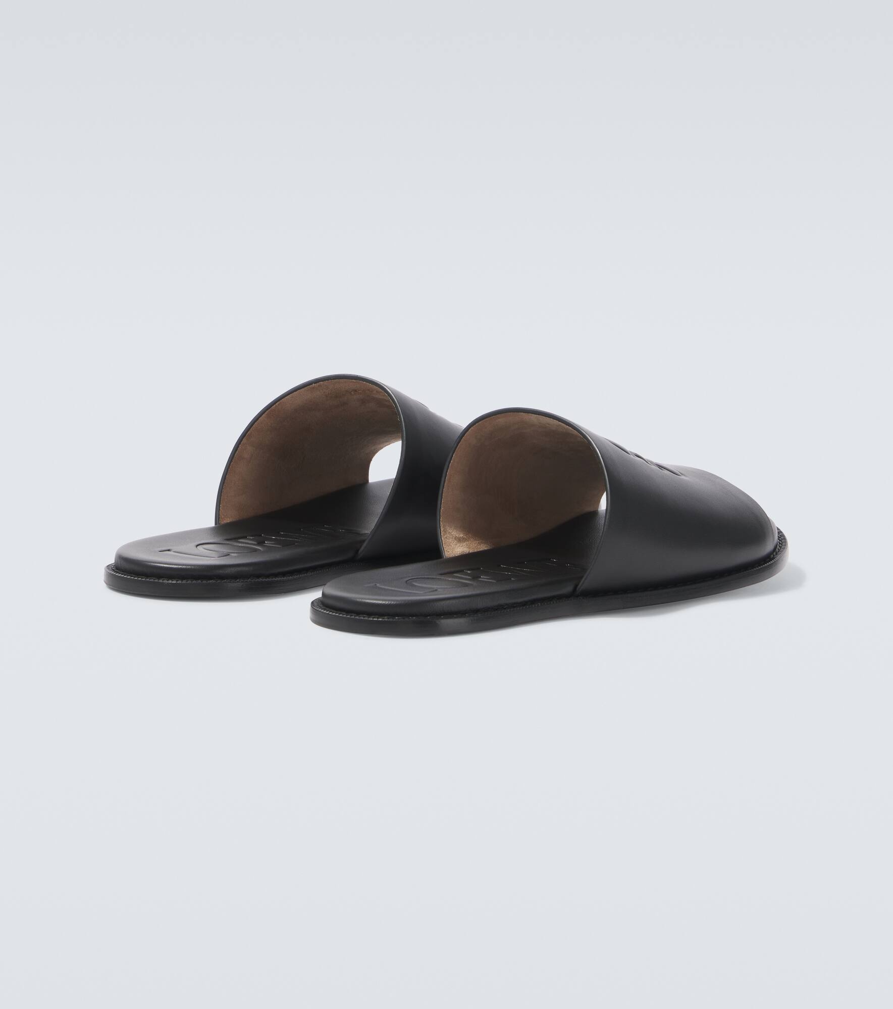 Paula's Ibiza Flex Anagram leather slides - 6