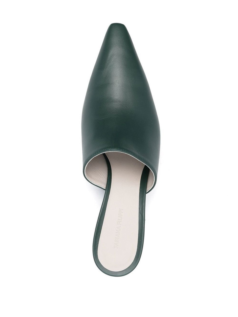 50mm slip-on leather mules 4