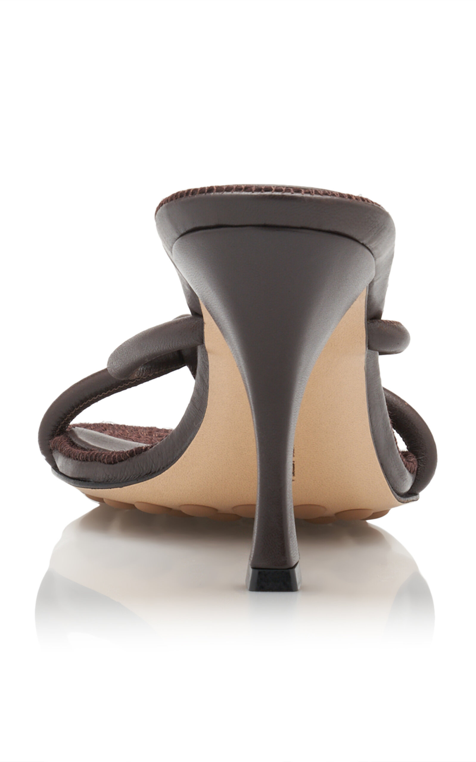 Blink Jute-Trimmed Leather Sandals brown - 4