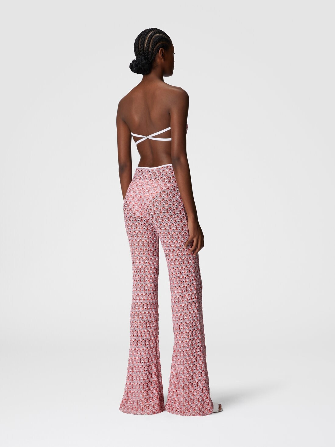 Low-rise lace pants - 3