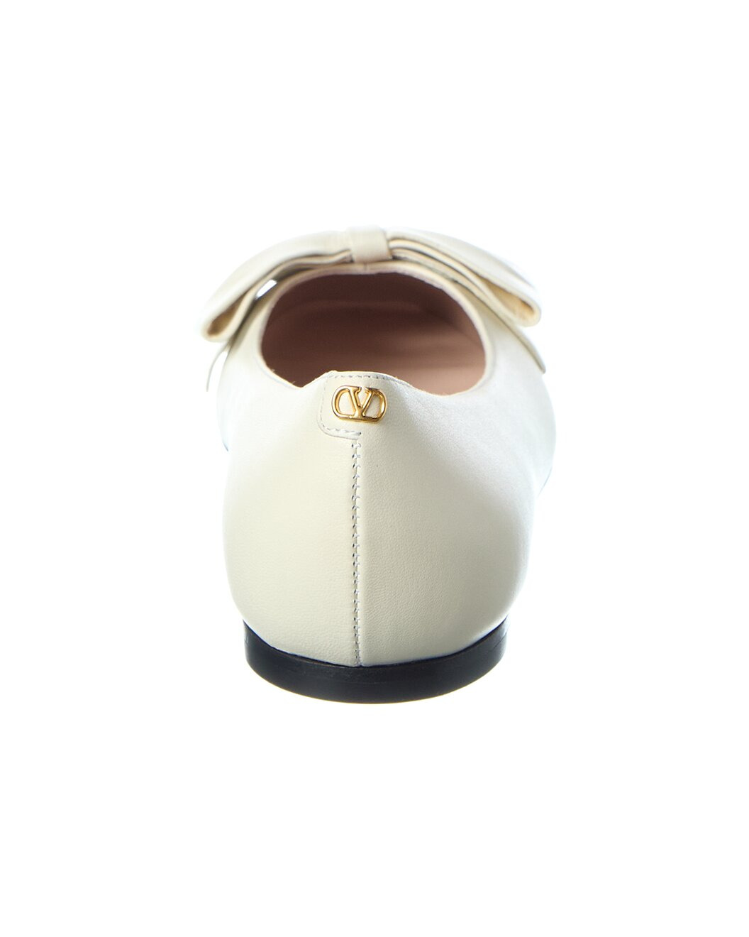 Valentino Bowow Leather Ballet Flat - 3