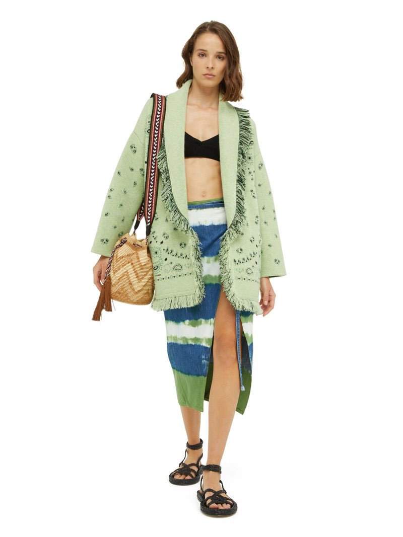 Magic Journey Denim Sarong Skirt 3