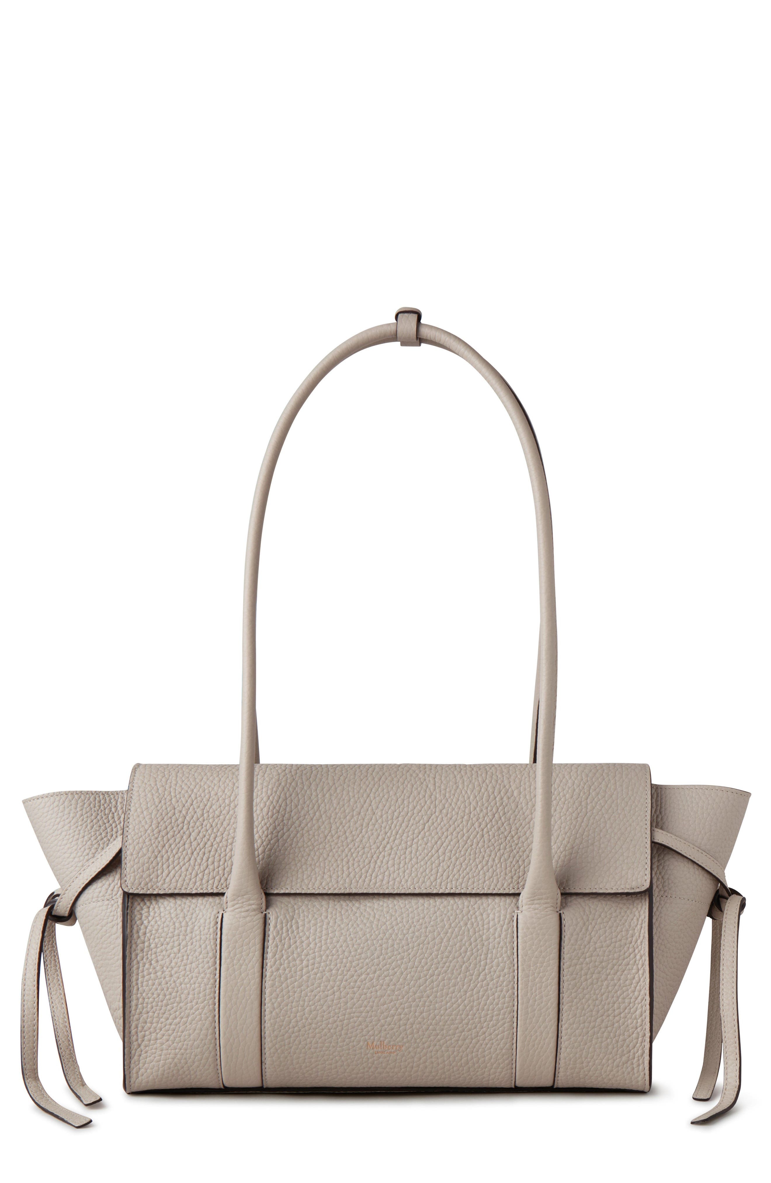 Small Soft Bayswater Leather Satchel - 1
