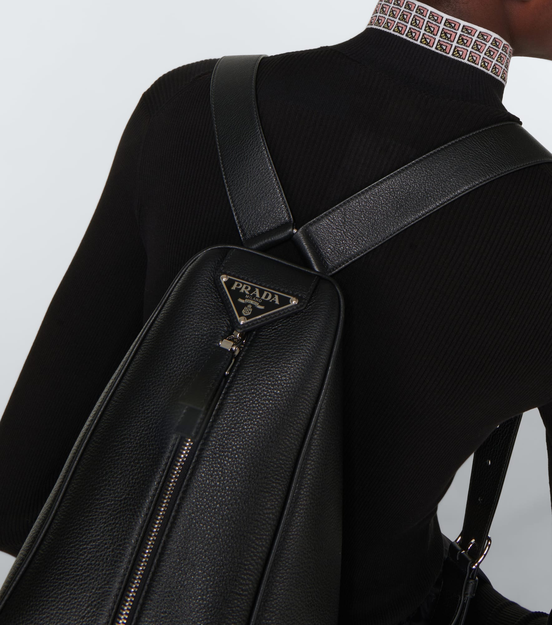 Leather backpack - 2