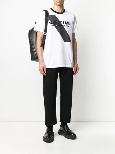 Helmut Lang logo embellished T-shirt outlook