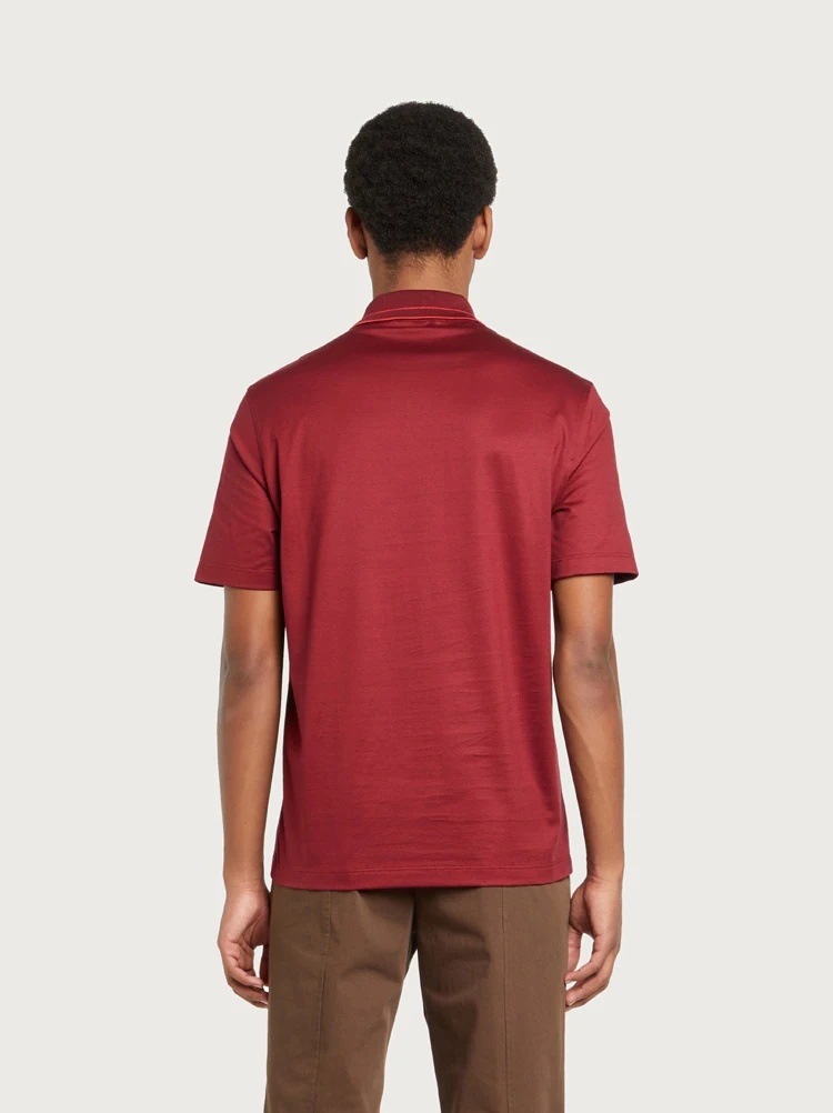 SHORT SLEEVED POLO WITH LOGO - 3