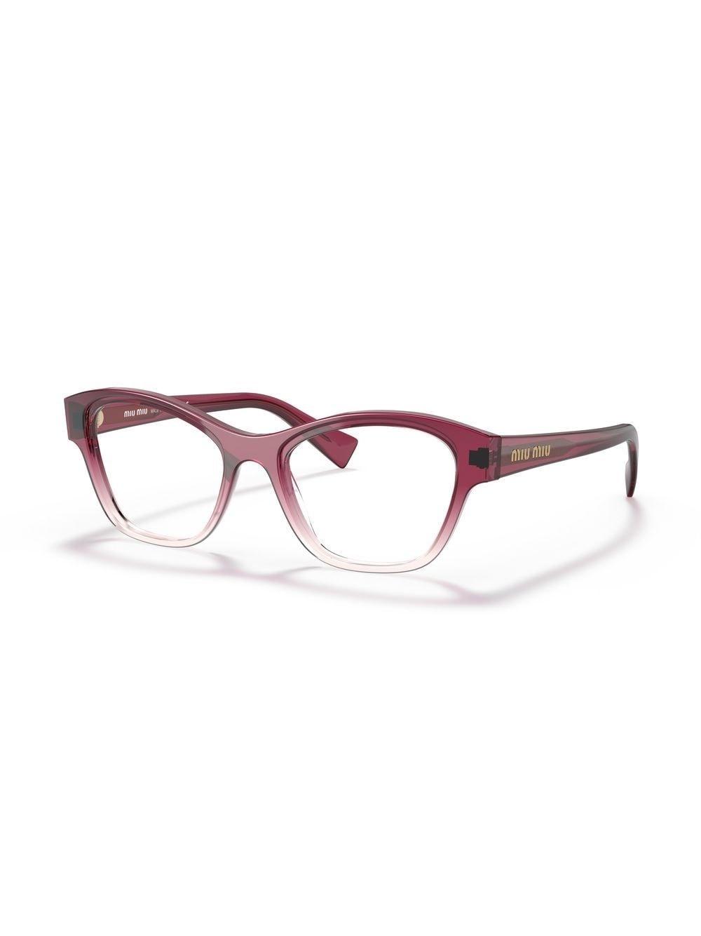 gradient cat-eye glasses - 3