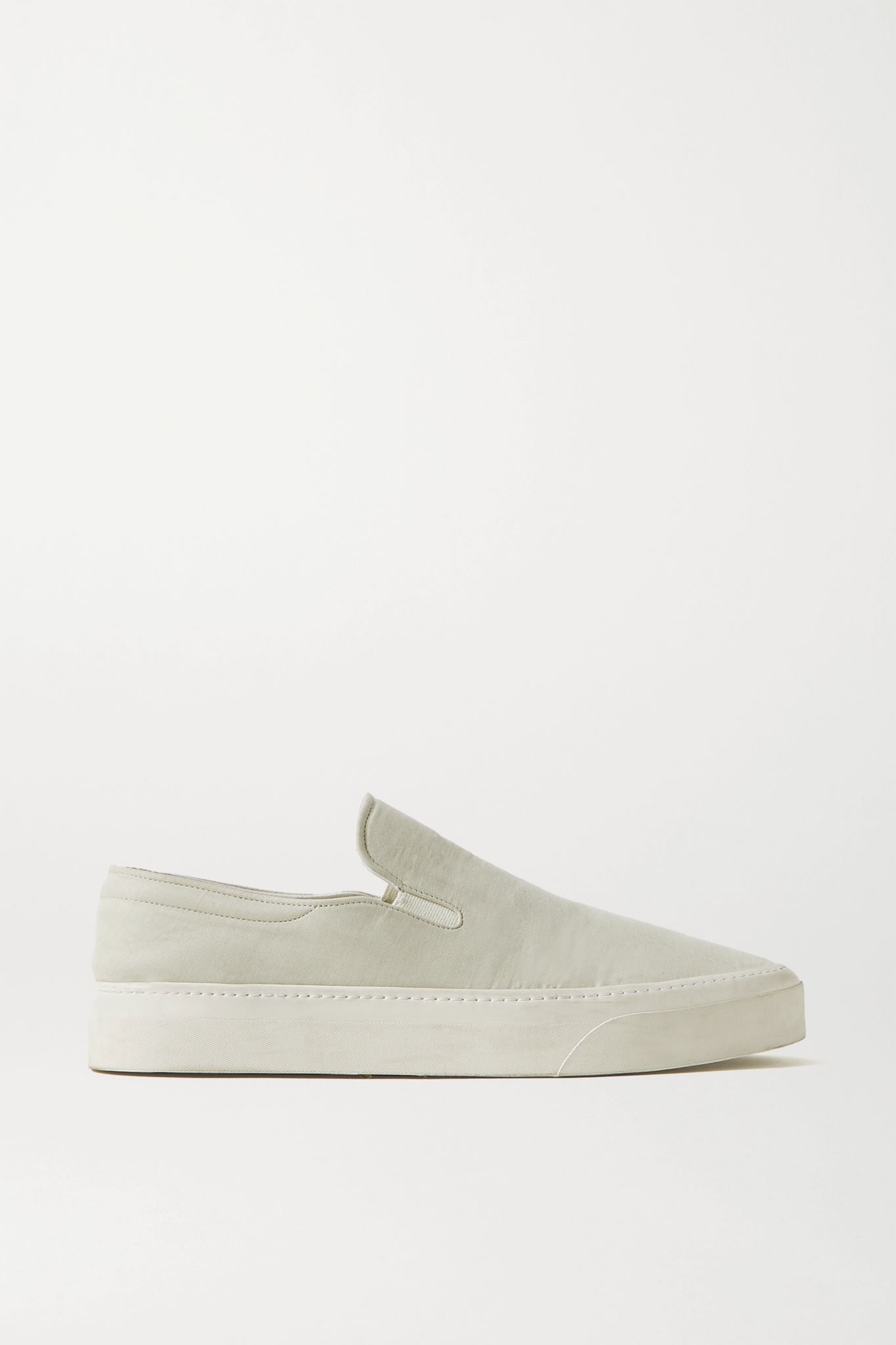 Marie H canvas slip-on sneakers - 1