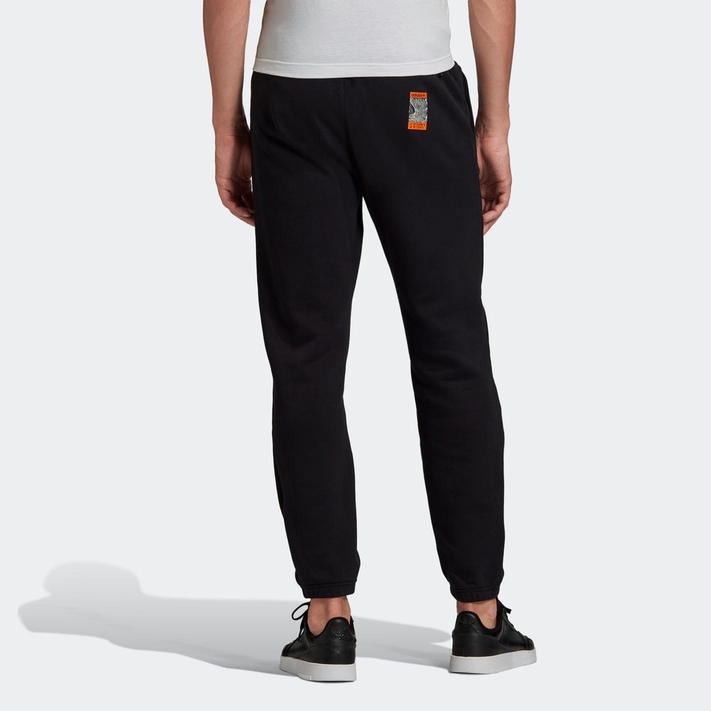 adidas originals Adv Logo Sp logo Printing Casual Bundle Feet Sports Pants Black GD5986 - 4