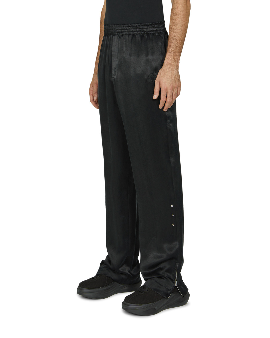 CUPRO PANTS WITH EYELETS - 3