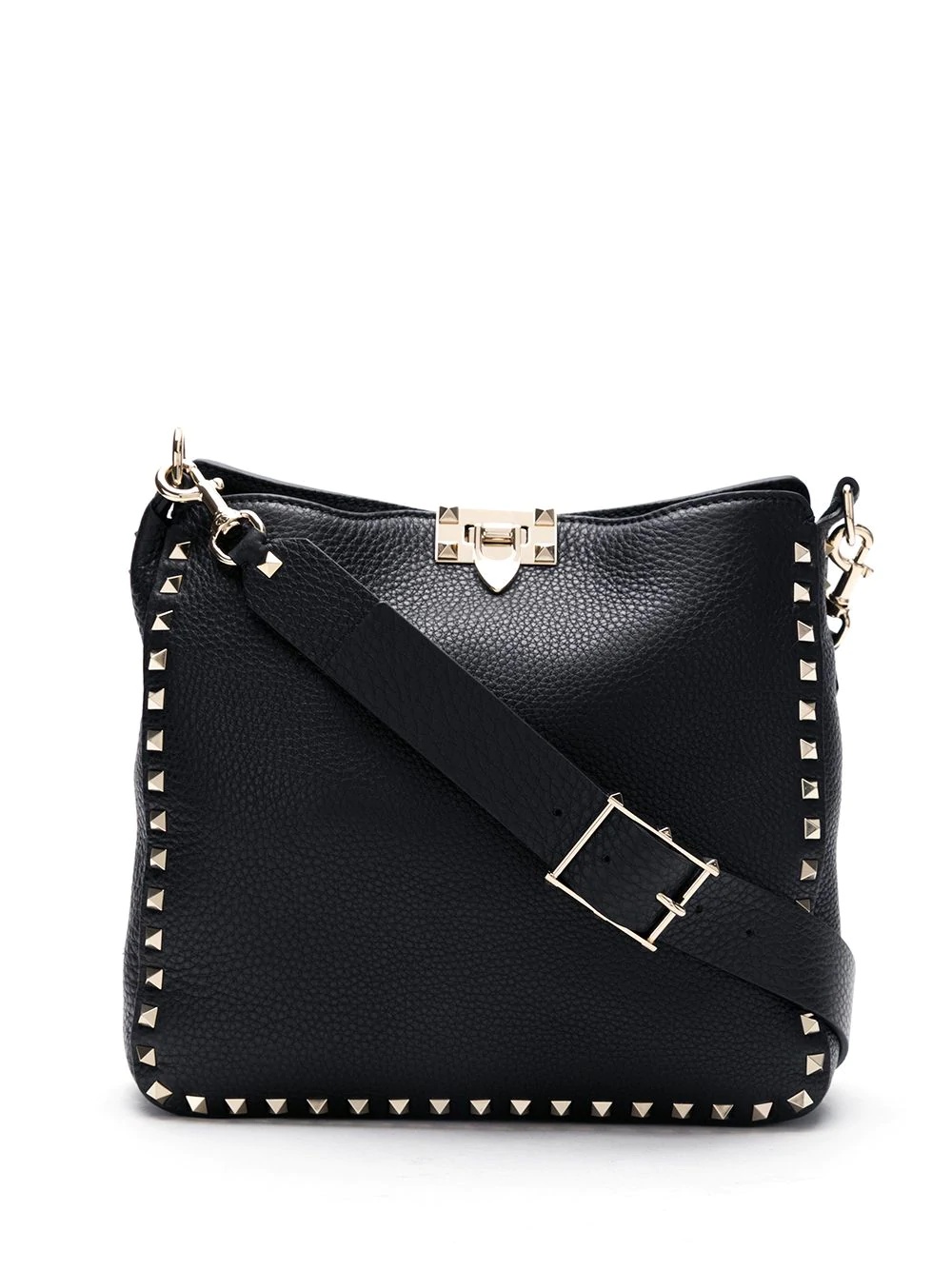 Rockstud-embellished shoulder bag - 1