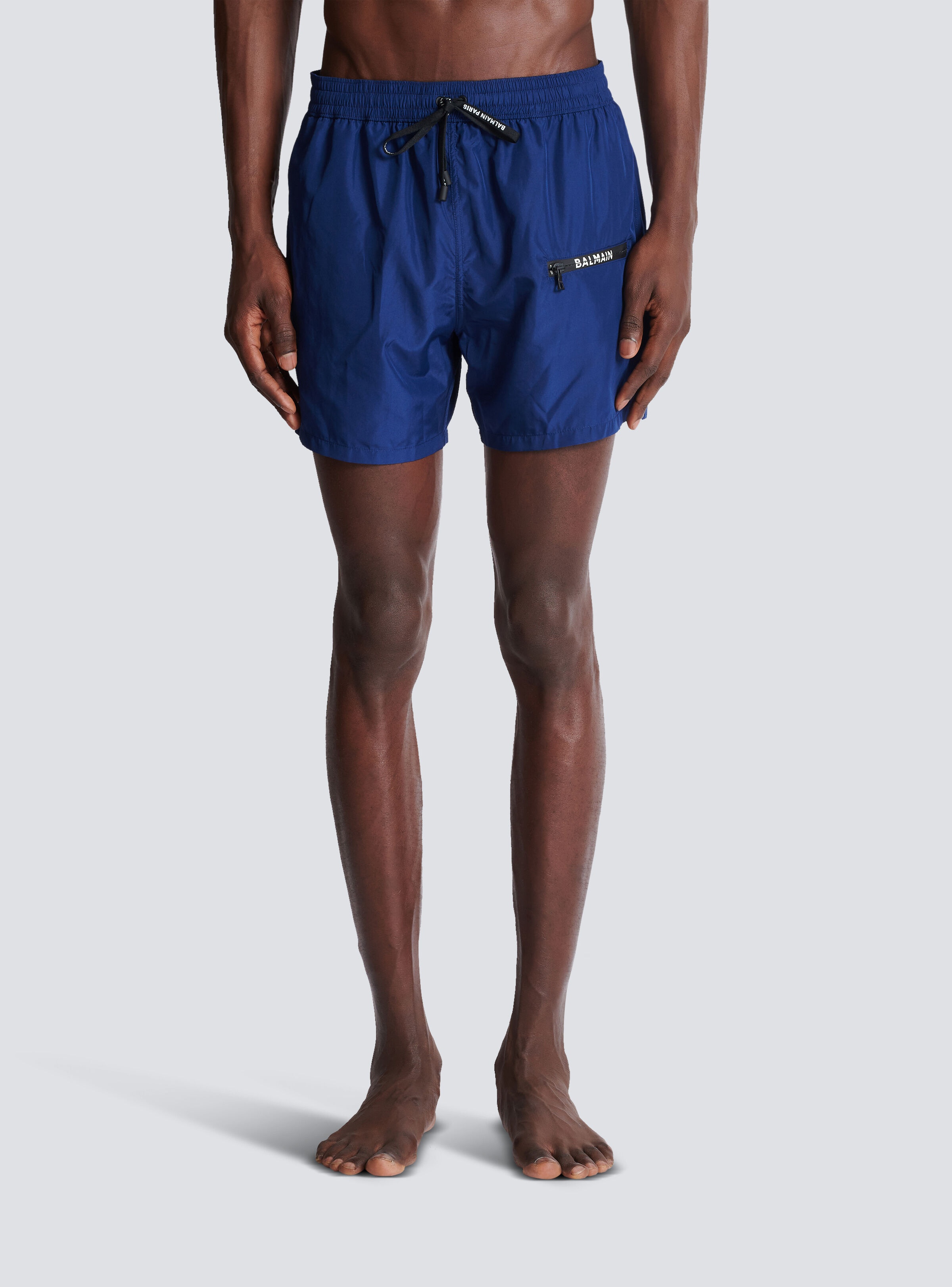 Balmain logo swim shorts - 5