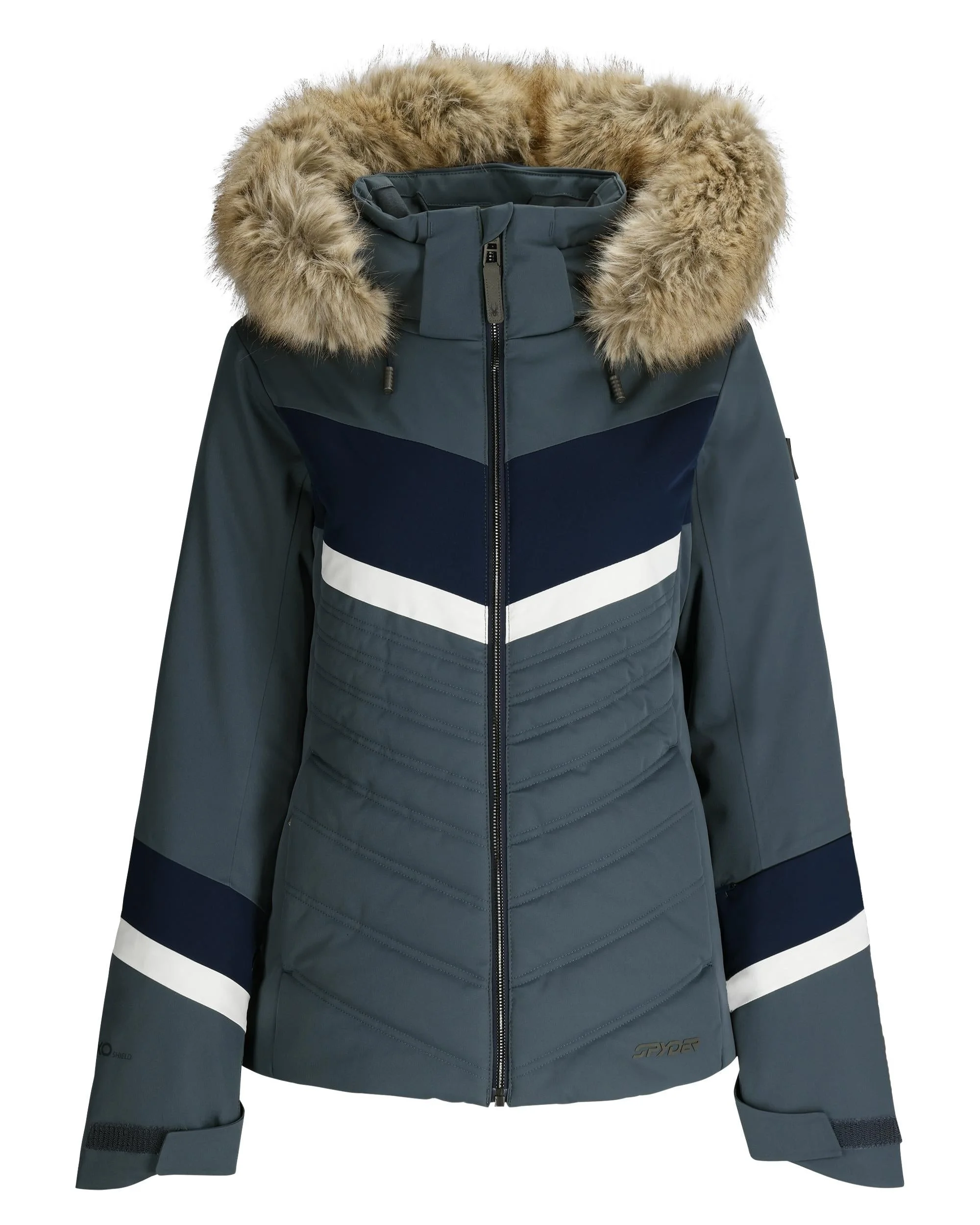 Womens Primrose Jacket - Slate Blue - 1