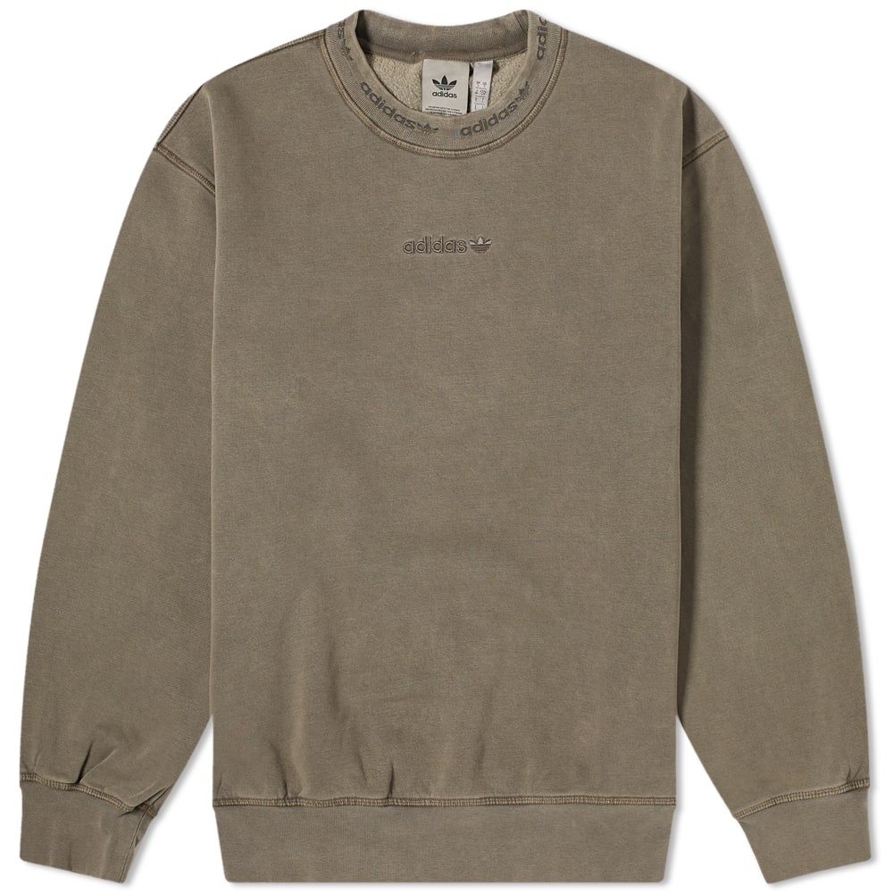 Adidas Garment Dye Crew Sweat - 1