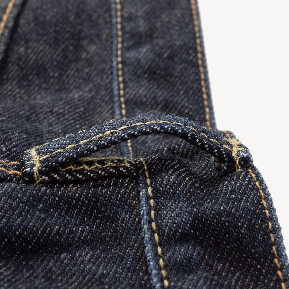 IH-777-SST 21oz Shinayaka Selvedge Denim Slim Tapered Cut Jeans - Indigo - 12