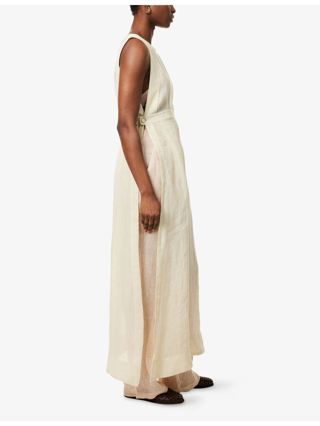 Antalya Semi-Sheer Maxi Cover-Up Dress - 3