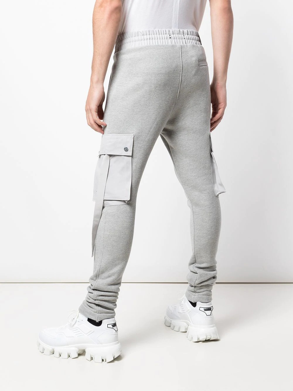 slim fit track pants - 4