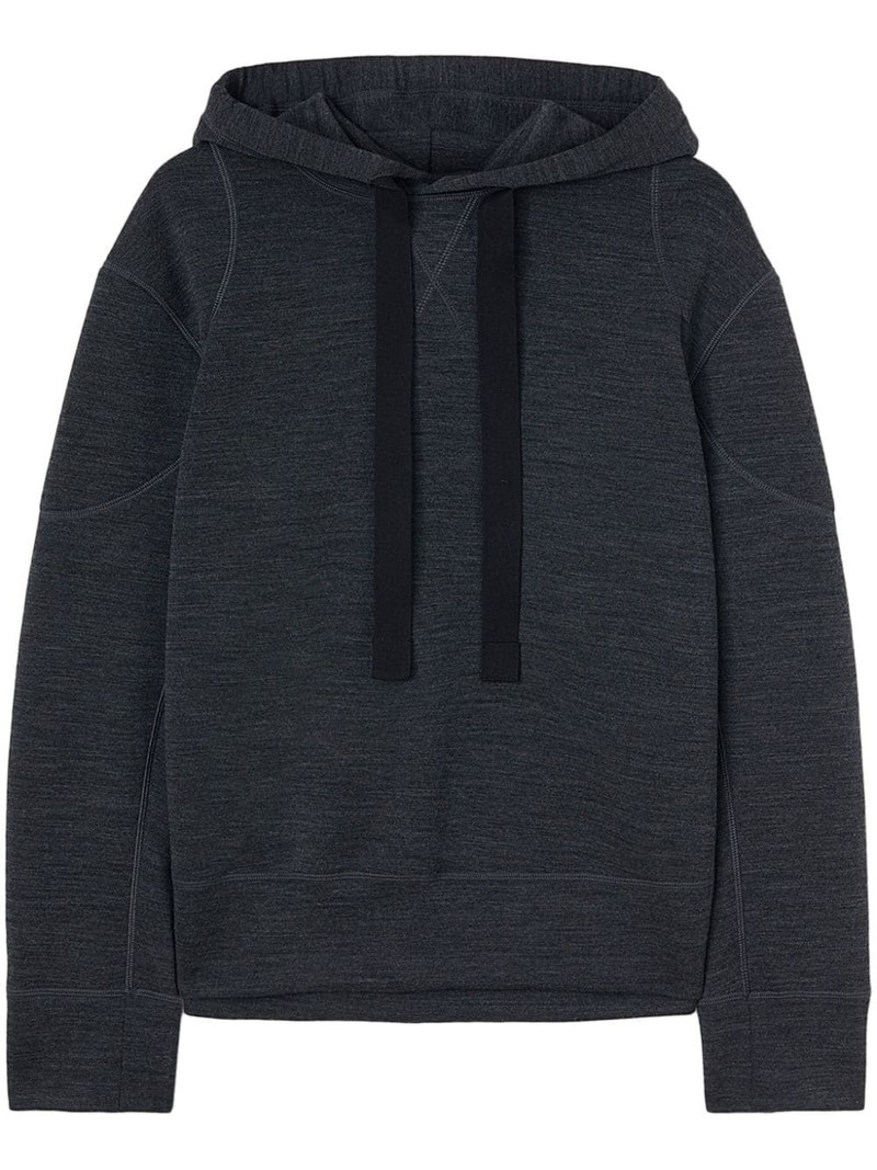 drawstring wool hoodie 1