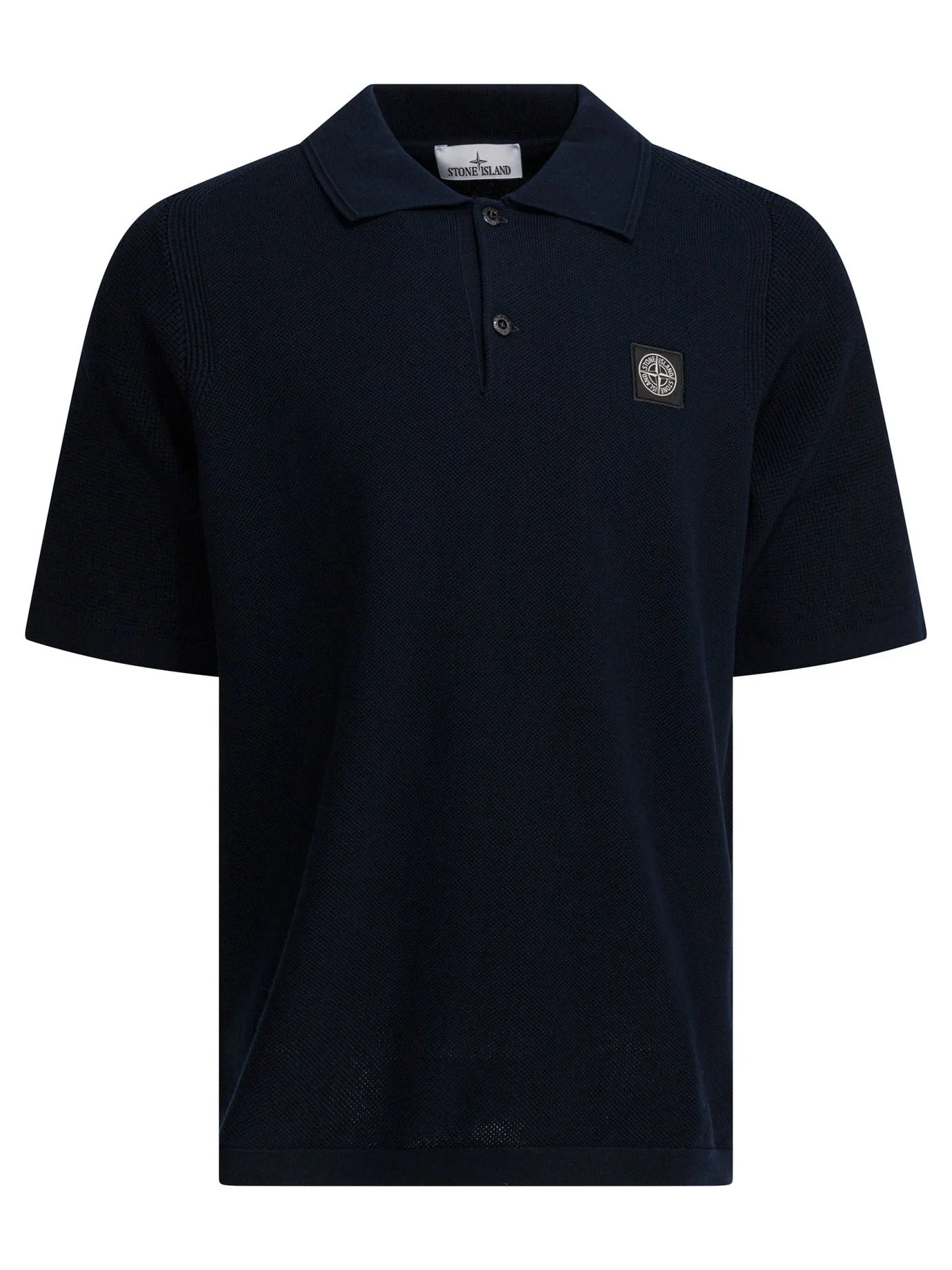 Stone Island Men Polo Shirt Blue Cotton - 1