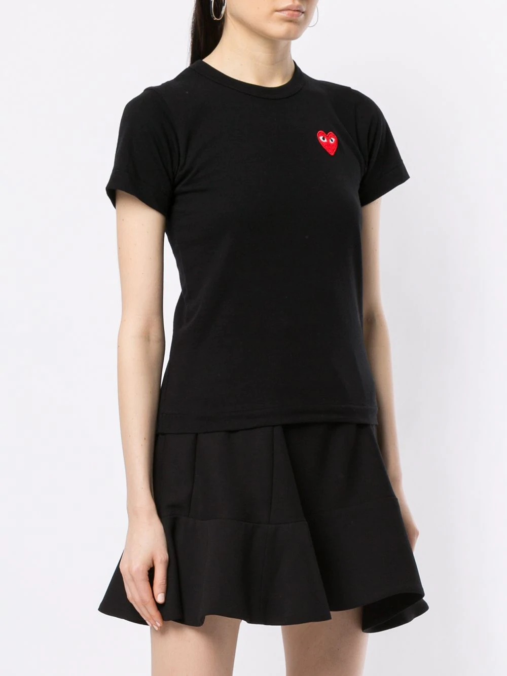 Heart patch T-shirt - 6