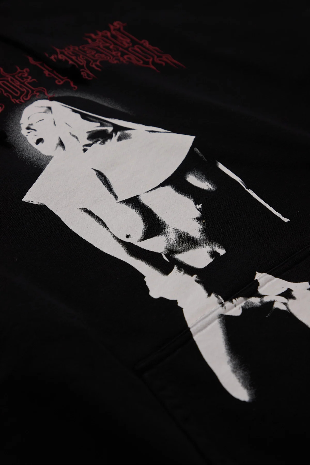 Vetements Cof Iconic Nun Oversized Hoodie Black - 2