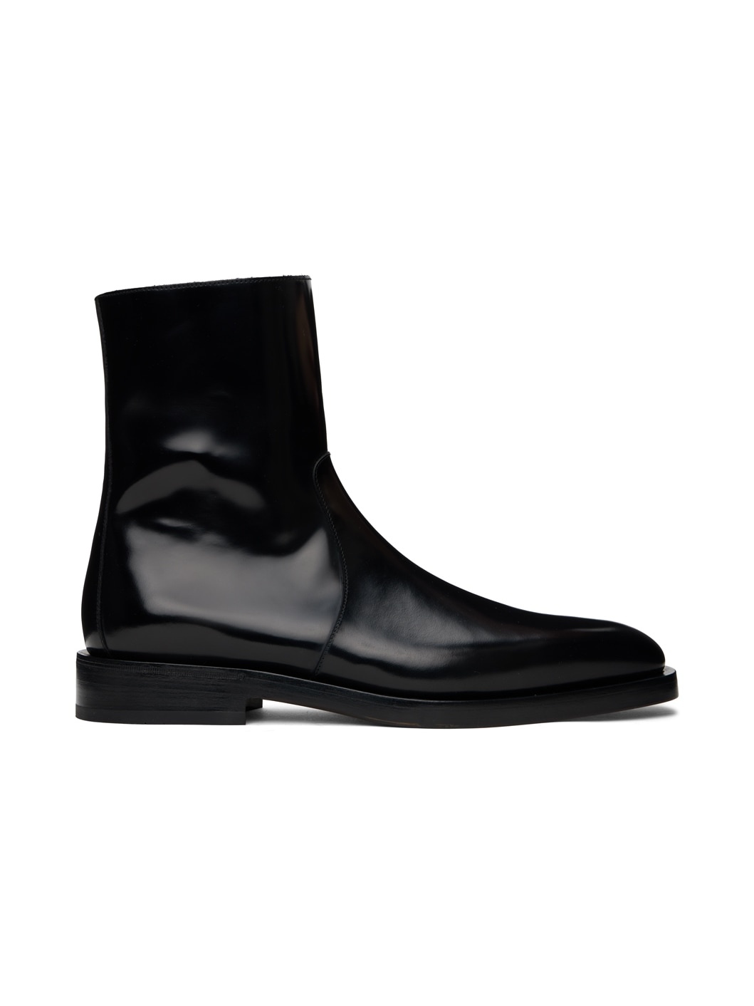 Black Ankle Chelsea Boots - 1
