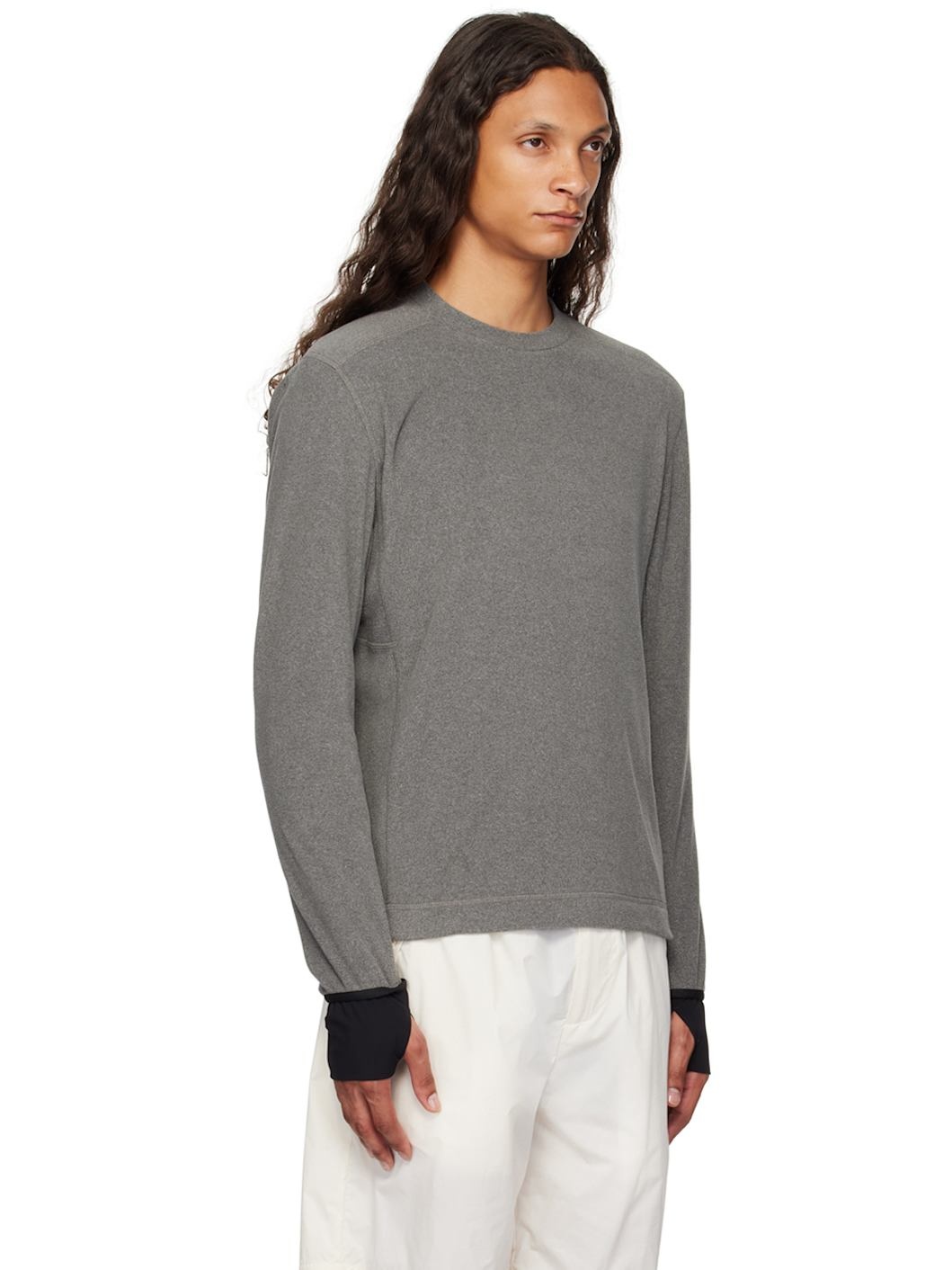 Gray Polartec Sweater - 2