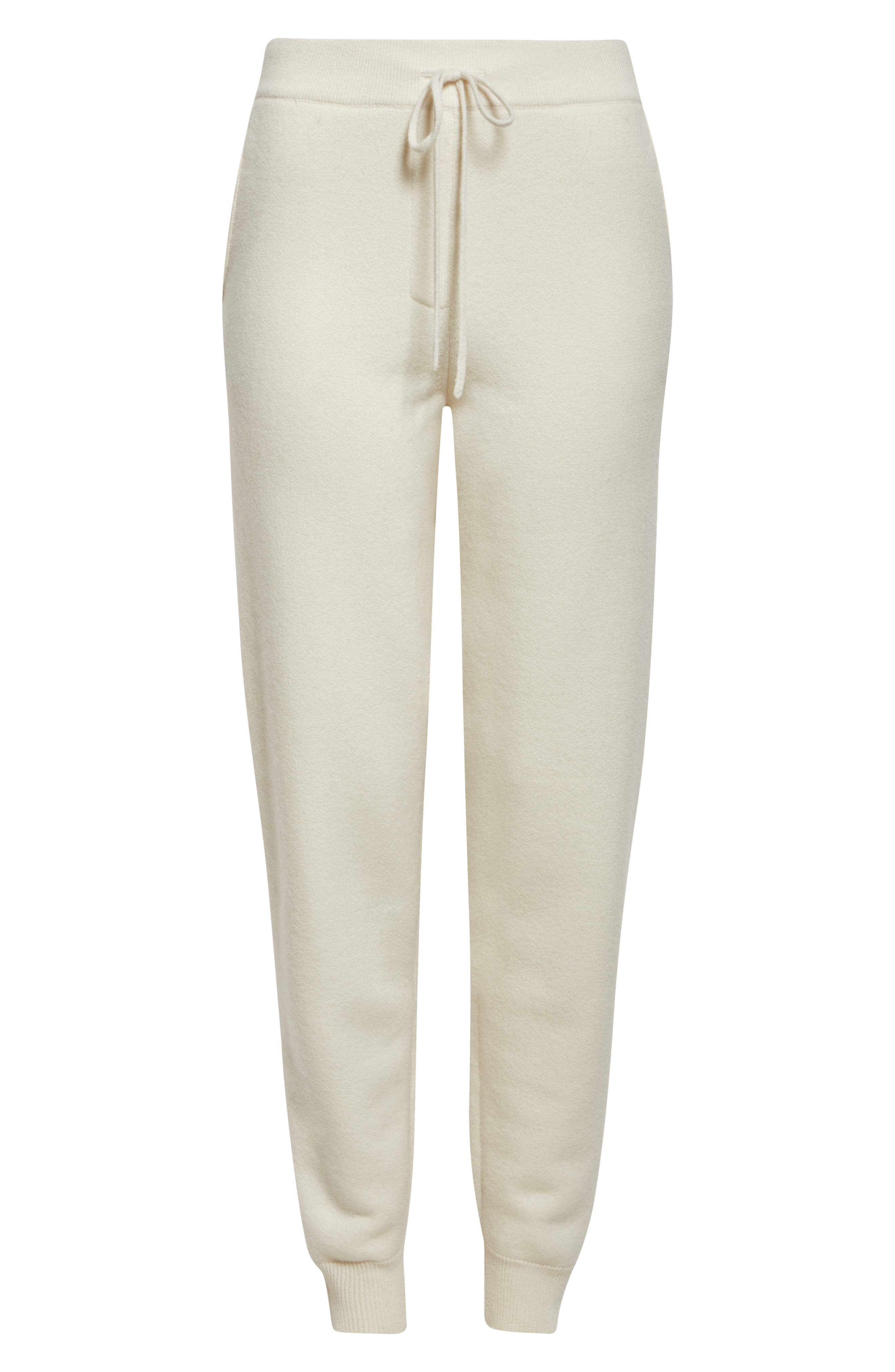 LOULOU DE SAISON Hespero Cashmere Joggers in Ivory at Nordstrom - 6
