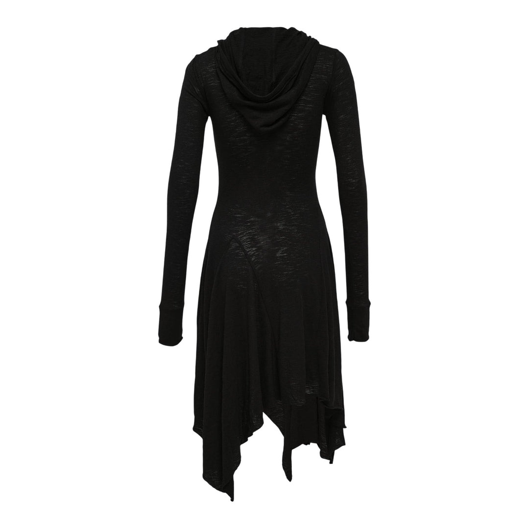 Hooded Jersey Dress - 2