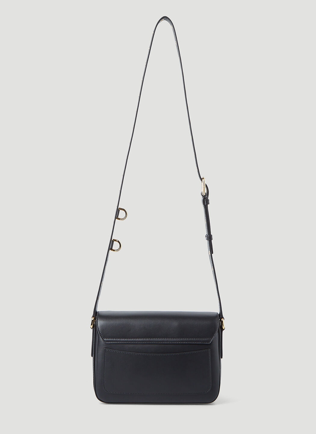Logo Plaque Shoulder Bag - 3
