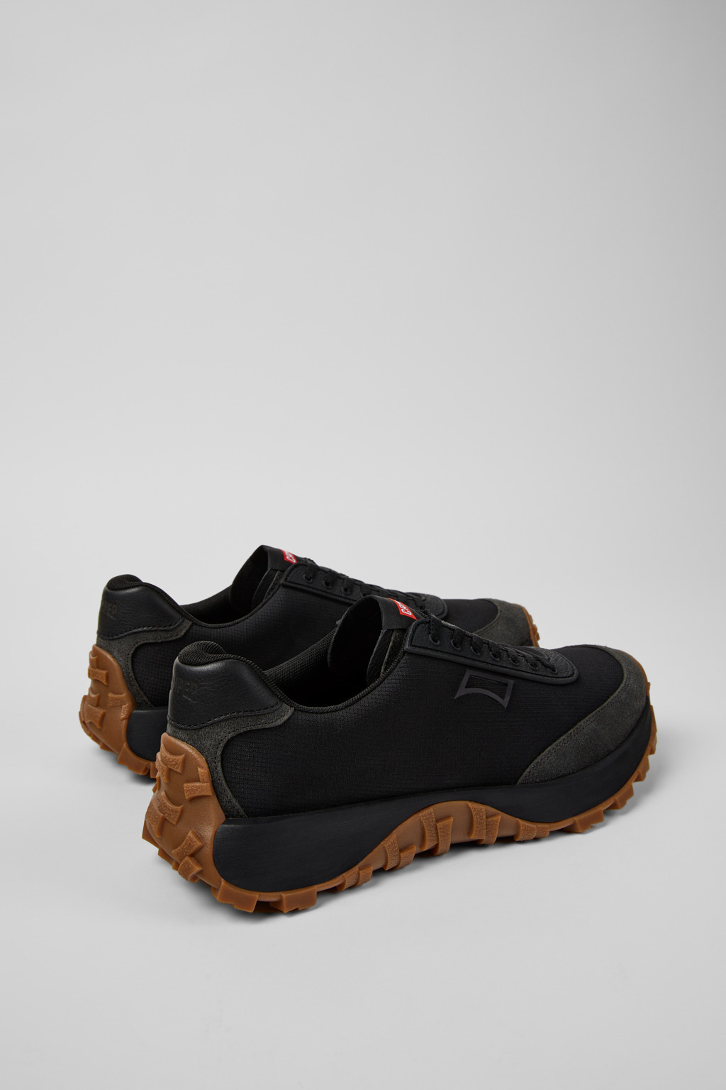 Multicolor Textile and Nubuck Sneakers for Men. - 3