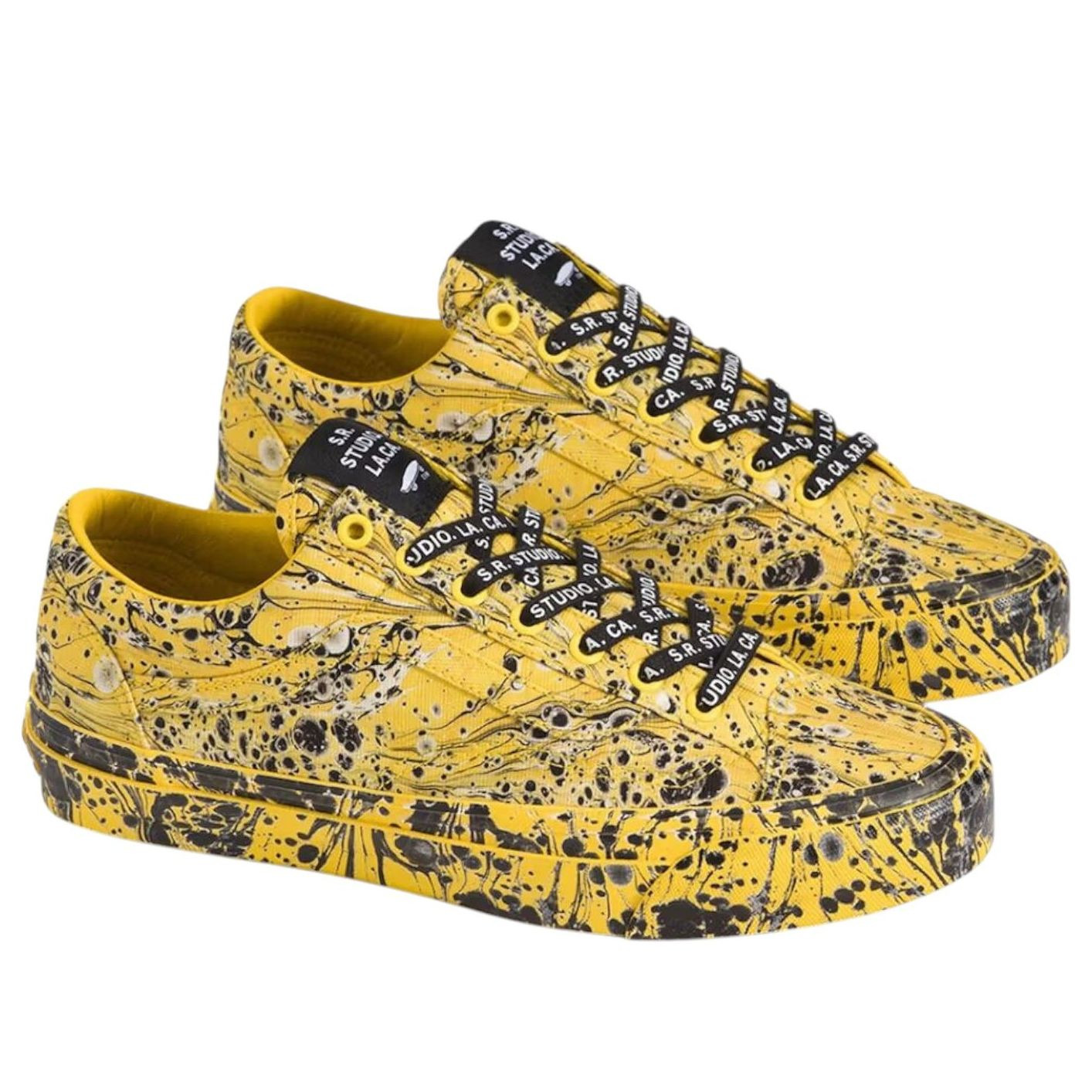 Vans x S.R. STUDIO. LA. CA. x Authentic 44 Vibram 'Yellow Abstract' VN000EEKFAS - 2