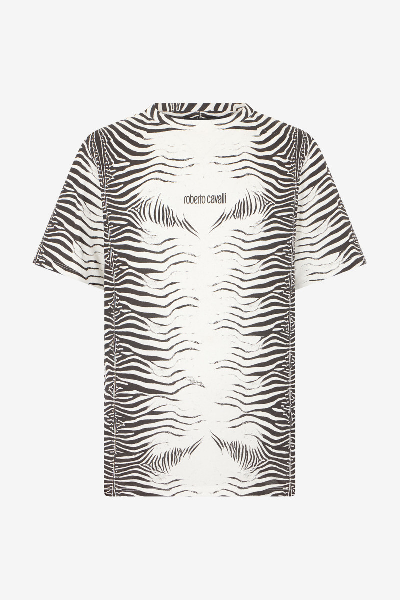 Zebra Print T-Shirt 1