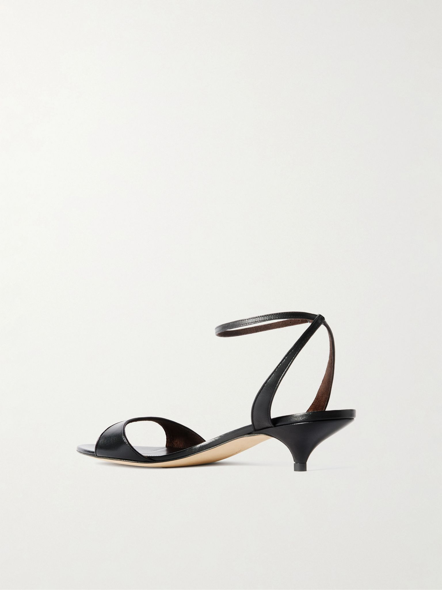 Vika leather sandals Black - 3