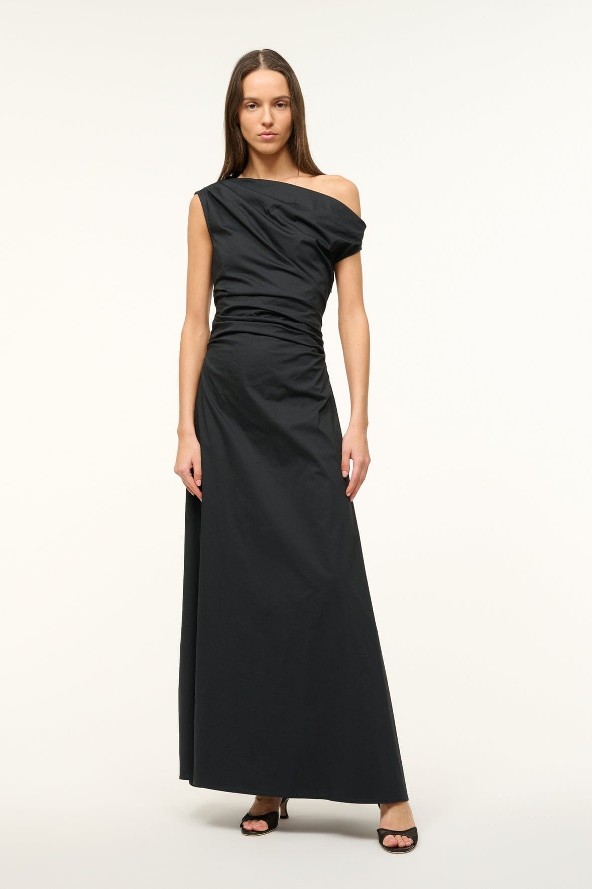 STAUD MAXI PHARE DRESS BLACK - 2