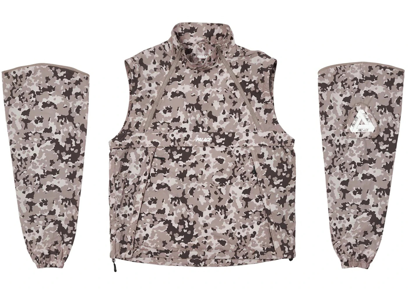 Palace Zip Off Gilet Jacket Urban Camo - 2