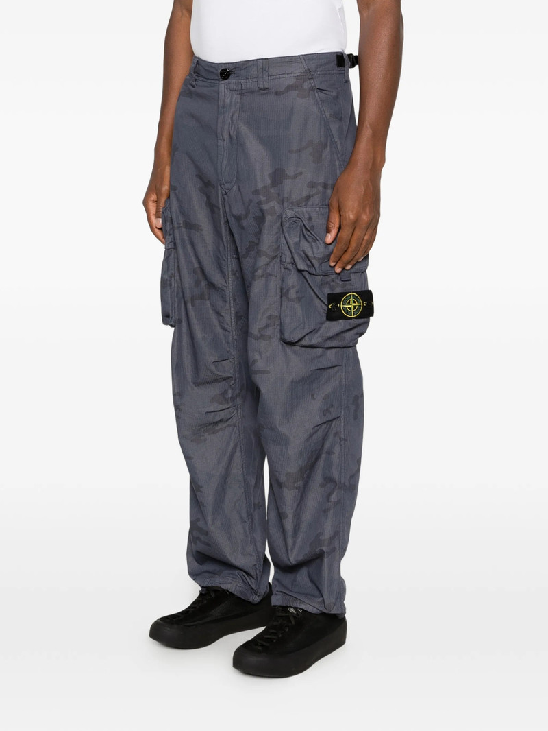 Stone Island Stone Island Camouflage-print Ripstop Cargo Pants outlook