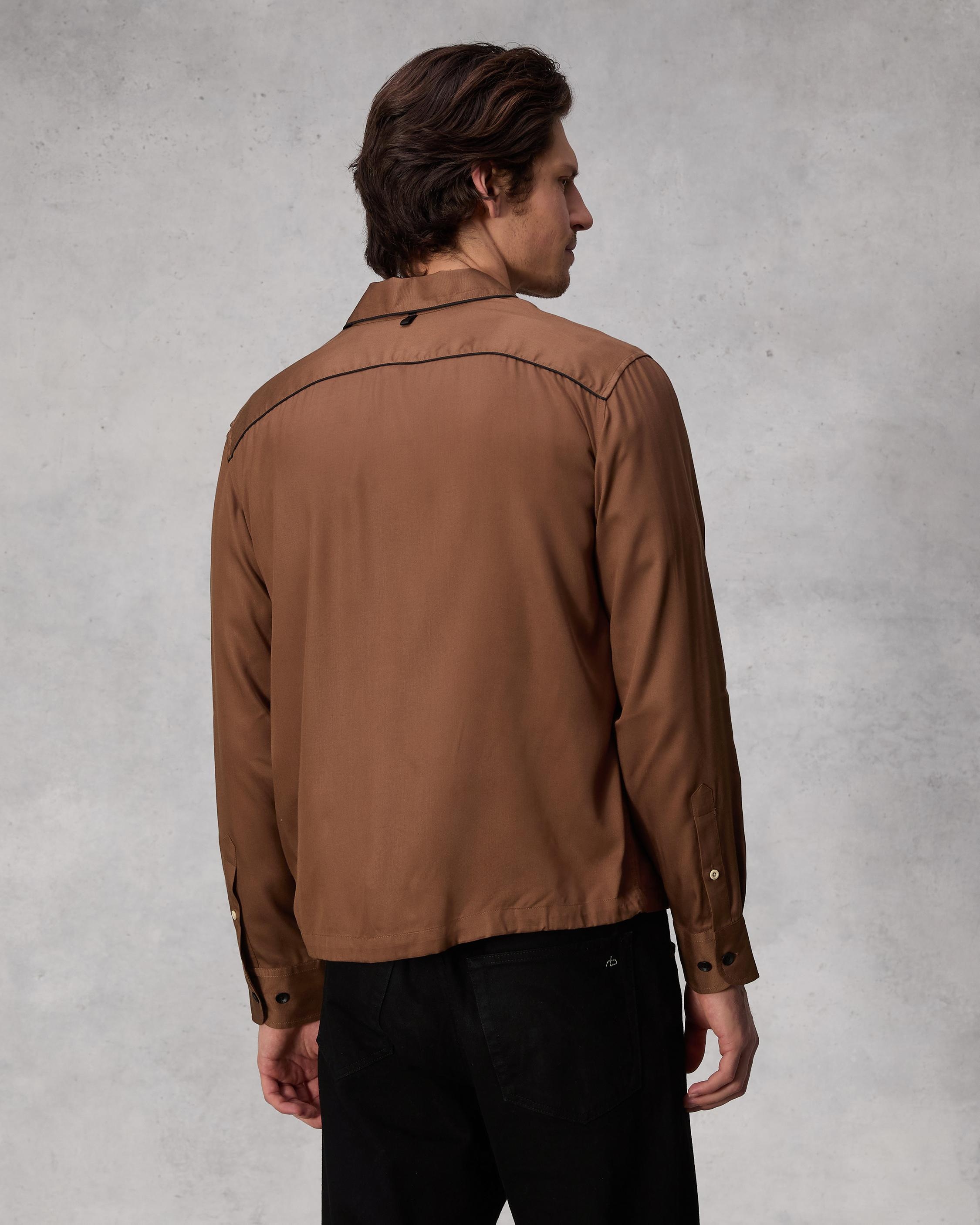 Blouson Viscose Zip Shirt
Relaxed Fit - 5