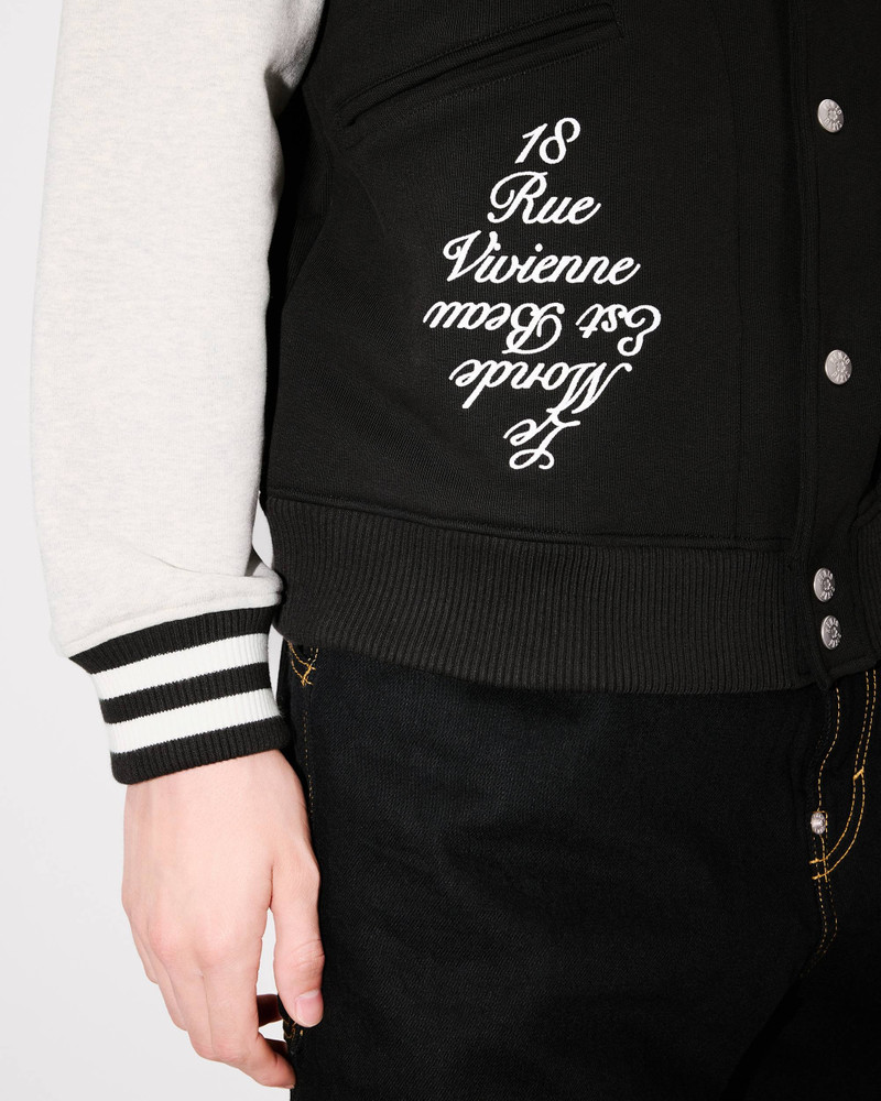 'KENZO Pop' embroidered genderless varsity bomber 13