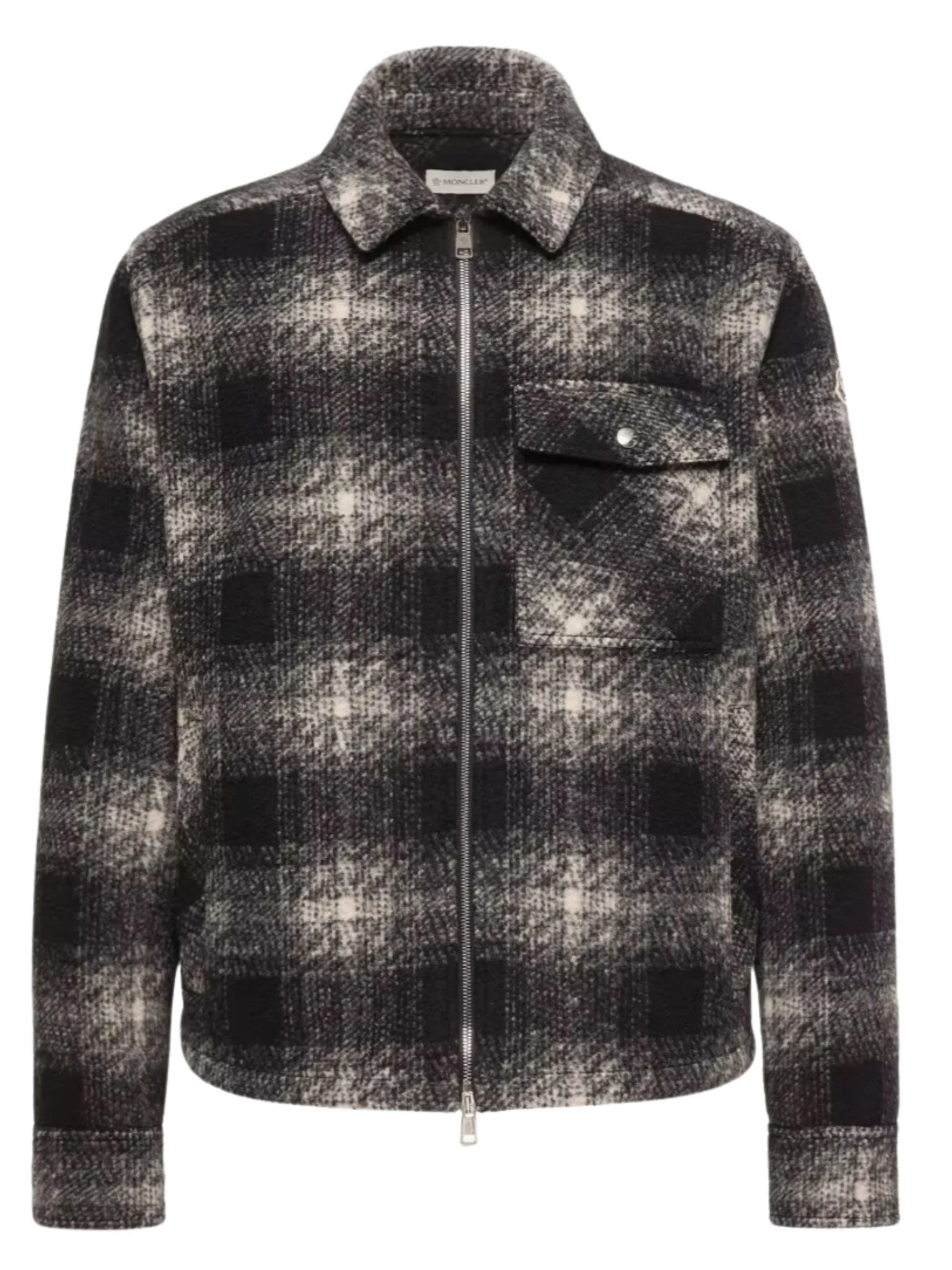 Zip-up overshirt - 1