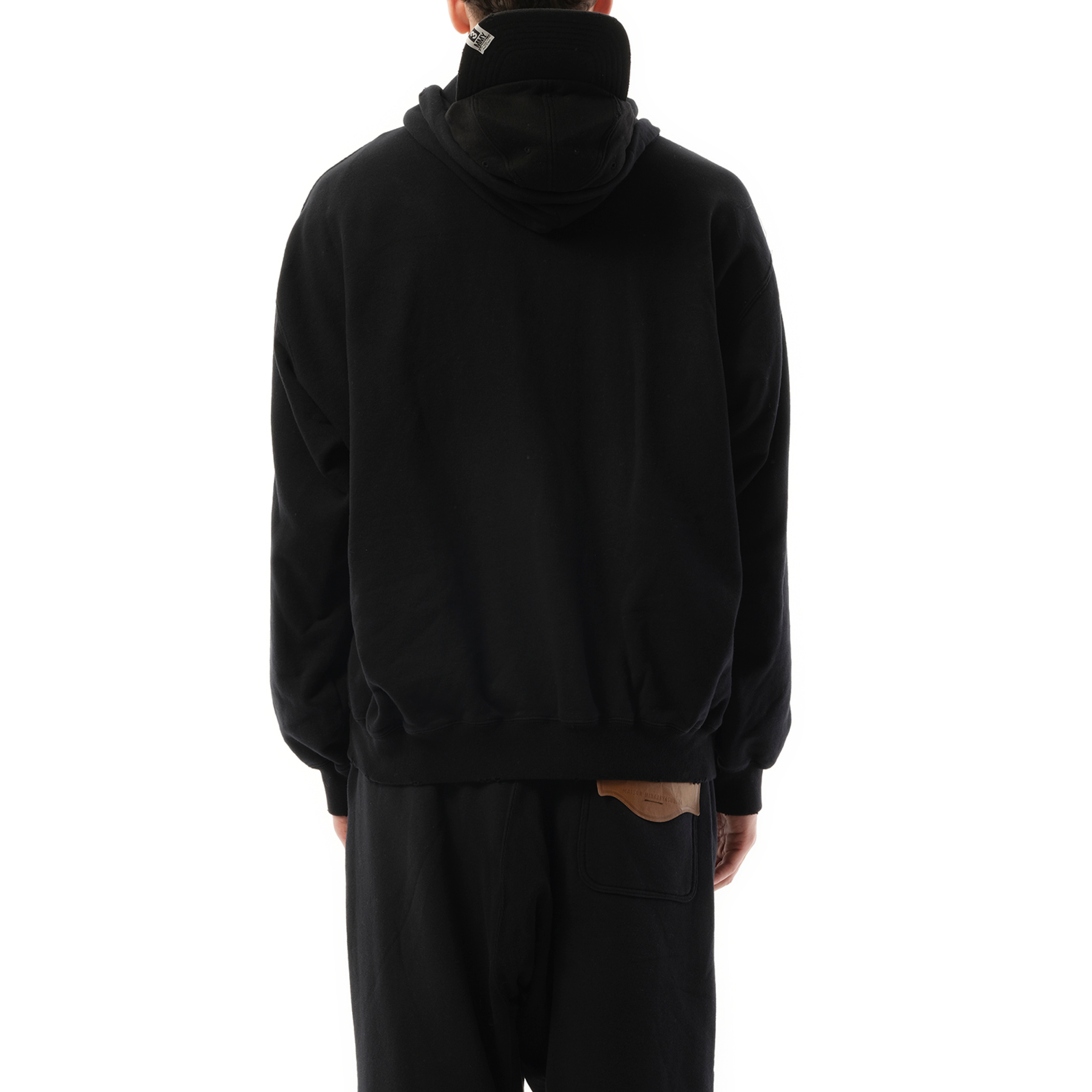 Cap Combined Parka in Black - 6