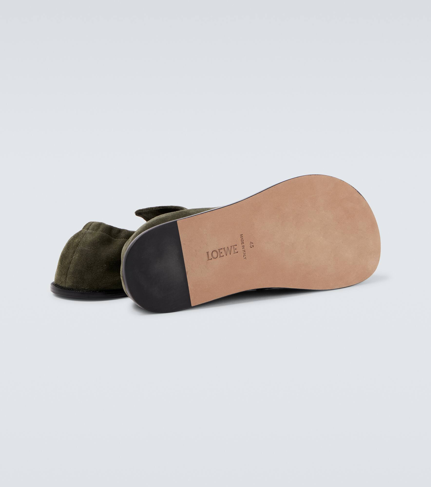 Flex suede loafers - 7