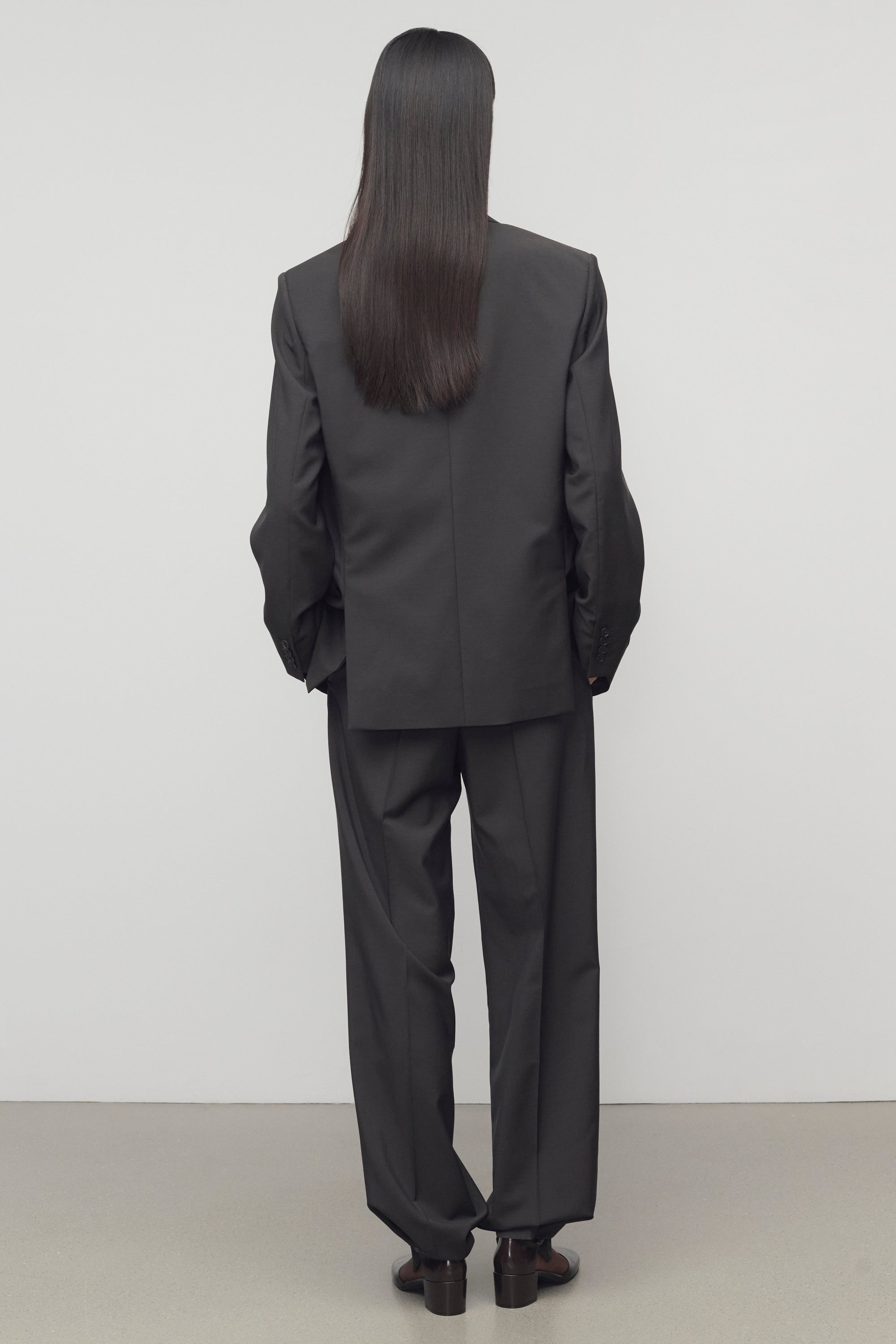 Mikkela Pant in Virgin Wool and Mohair - 5