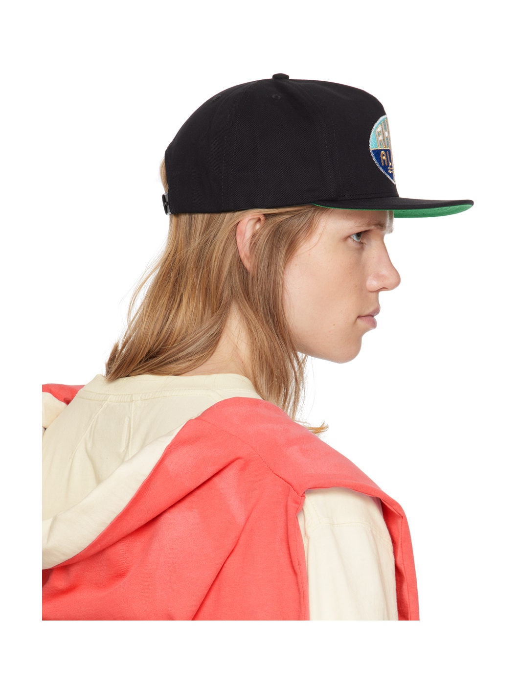 Black 'Rhude Alpine' Cap - 3