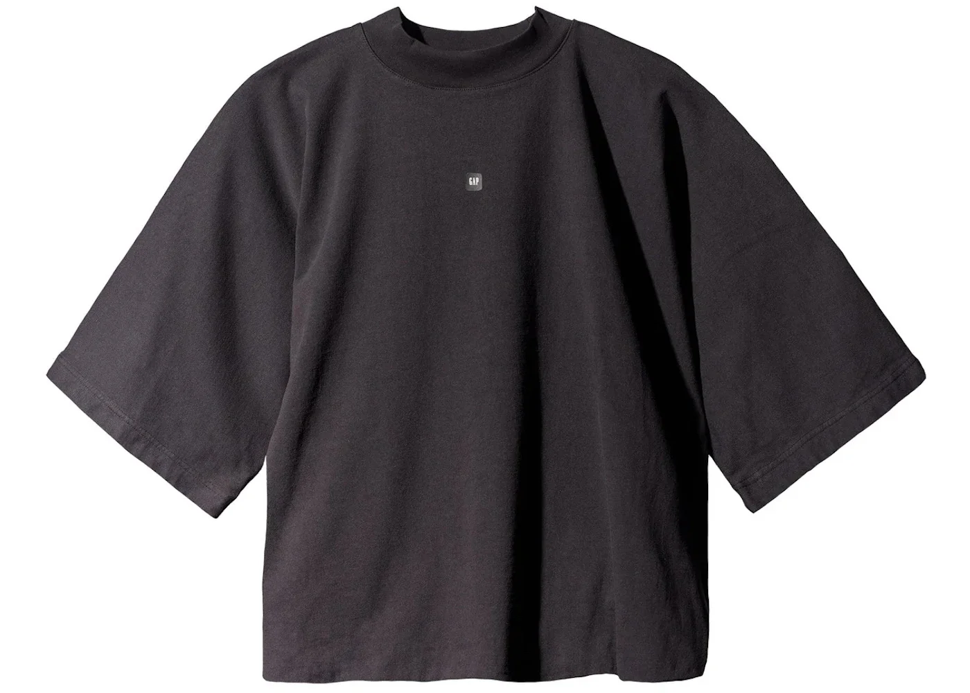 Yeezy Gap Logo No Seam Tee Black - 1