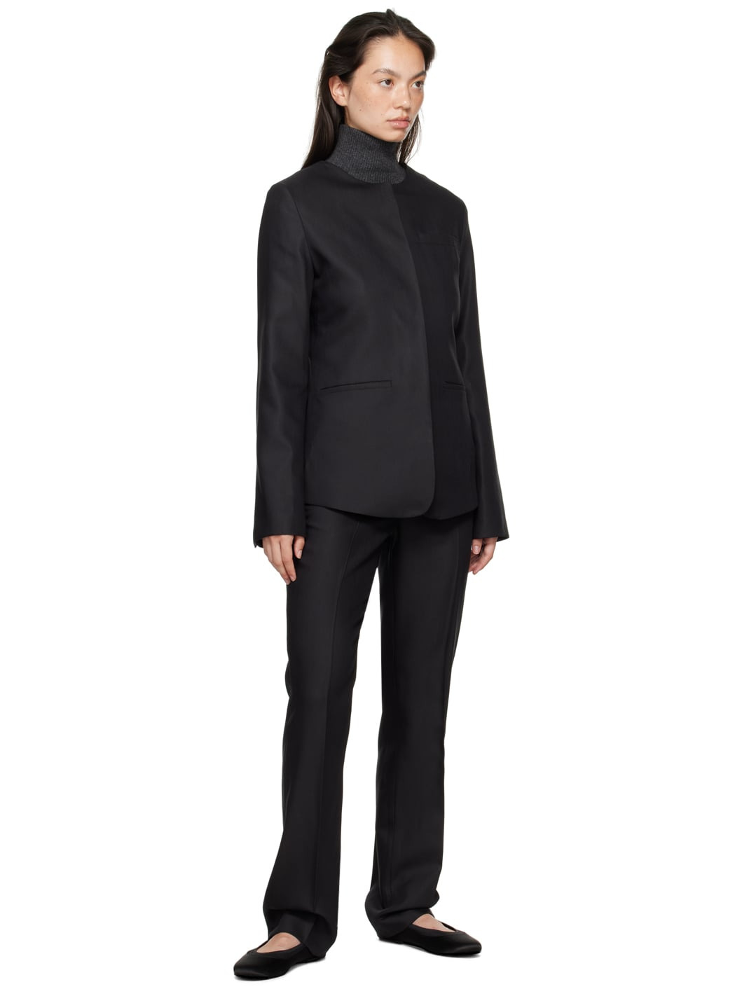 Black Lavena Blazer - 4