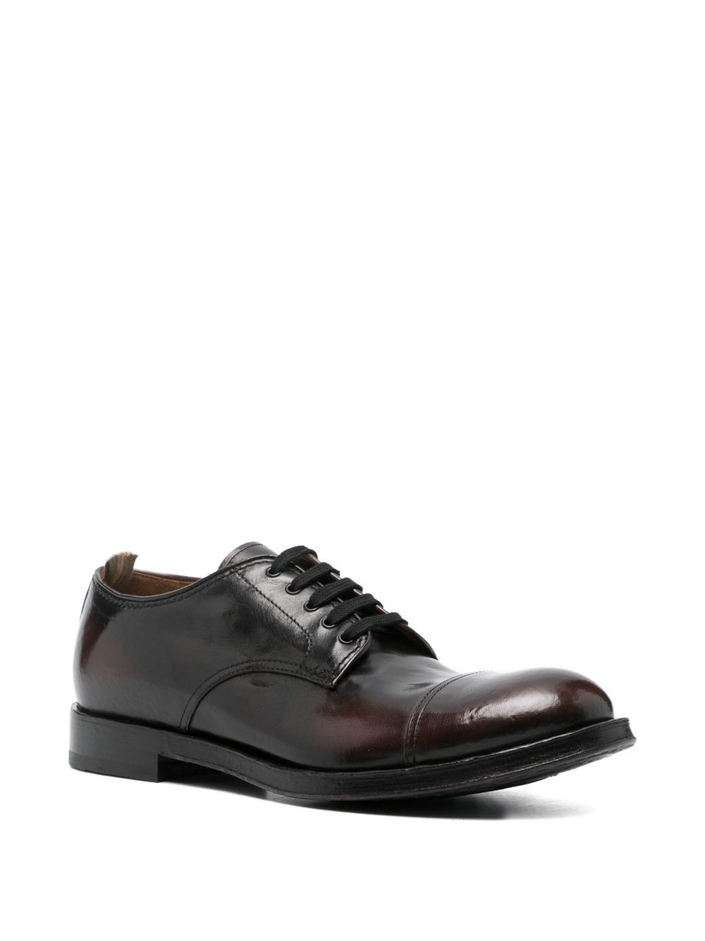 leather derby shoes - 2
