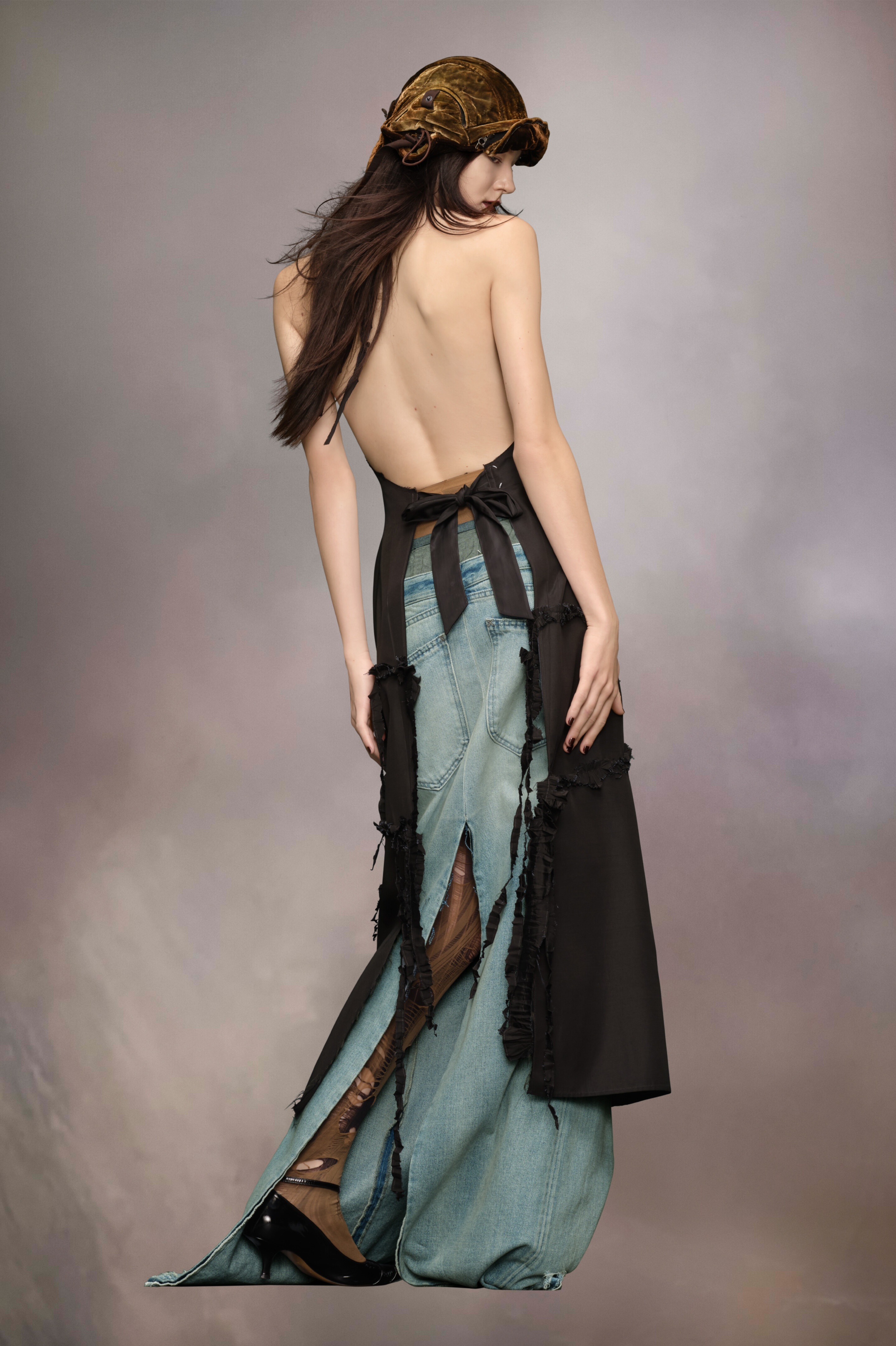 Maison Margiela Silk apron | REVERSIBLE