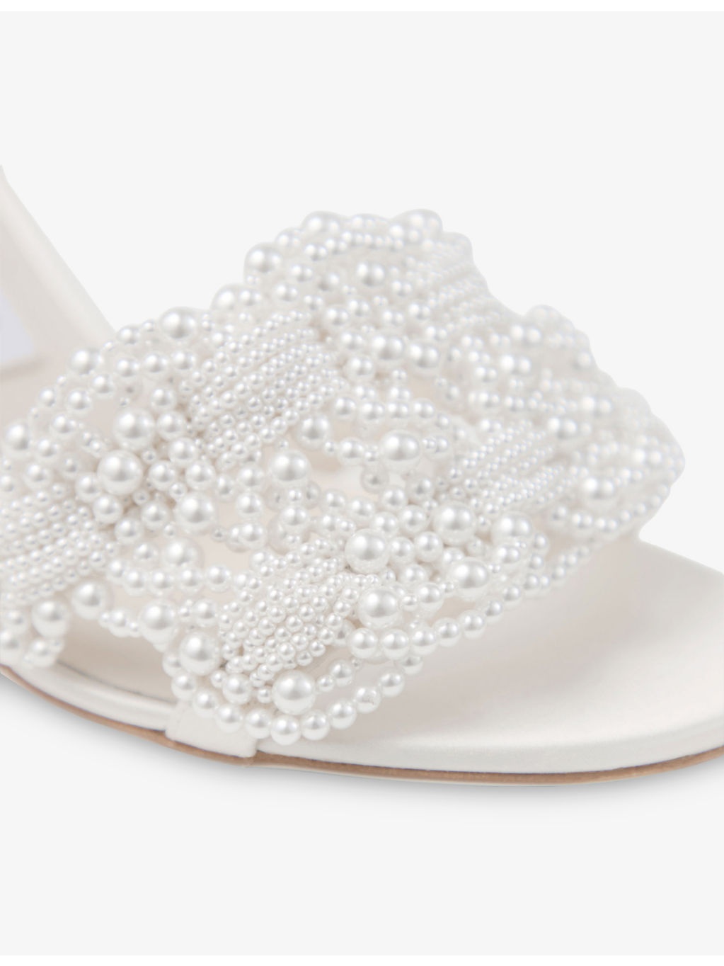Cary 85 Satin Block-Heel Sandals - 5