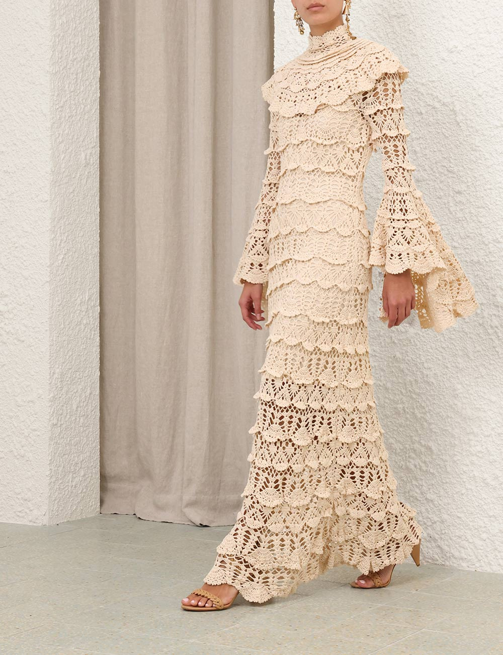 HYPNOTIC HAND CROCHET GOWN - 3